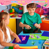 500 Sheets Construction Paper Bulk School Supplies 9 x 12 Inches Art Lightweight Classic Paper Craft for Kids Adults Holiday Drawing Henoyso