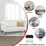 VAMEPOLE Sofa Couch, 60" Loveseat Sofa for Living Room, Mid Century Mini White Couch, Tufted Leather Love Seat Furniture, Comfy Office Sofa 2 Seat, Small Couches for Small Spaces, Bedroom, Apartment VAMEPOLE