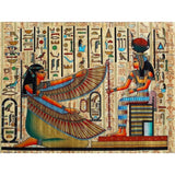 ZZHHJY Diamond Art Painting Ancient Egypt Mythology Egyptian Gods Kit for Adults Full Drill Paint with Diamond Art Mythology Painting by Number Kits Gem Art Wall Home Decor (12x16 in) ZZHHJY