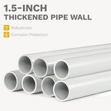 DWVO 20x30FT Large Party Tent Outdoor Heavy Duty Wedding Event Shelters Upgraded Galvanized Canopy with Large White Roof, Removable PVC Sidewalls & 3 Storage Bag DWVO