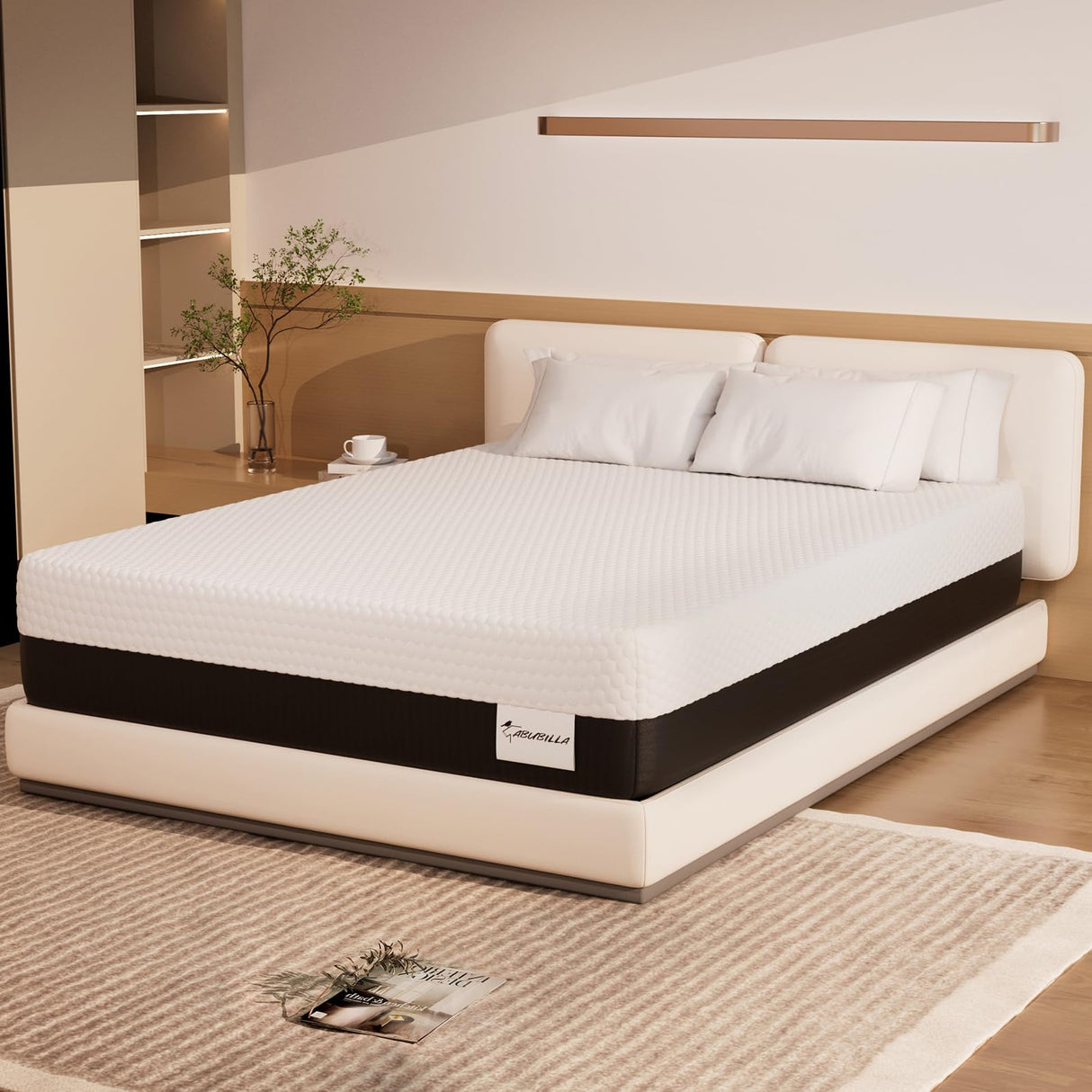 LIYIH 10 Inch King Mattress, King Mattresses, Memory Foam Mattresses Really Can Relieve Your Back and Neck Pain,CertiPUR US Certified【New Version】 LIYIH
