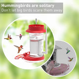 Soliom Humbirdy-Hummingbird Feeder Camera with Ant Moat,Bee Proof,AI Identify Bird Species,Bird Watching Camera with 3 Feeding Ports,Live SOLIOM