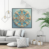 CHWGLFGG 5D Diamond Painting Kits for Adults Beginners, Mandala Special Shape Diamond Art, DIY Drill Diamond Dot Gem Art Kits for Adults, Home Wall Decor 11.8X11.8 Inch CHWGLFGG