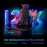 ELEGOO Saturn 3 MSLA 12K 3D Printer, Desktop Resin 3D Printer with 10-Inch Monochrome LCD, Voxeldance Tango Slicer, Large Printing Size of 8.62x4.84x9.84 inches ELEGOO