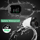 MEGEAR Level 1-2 EV Charger, 16A 25FT NEMA 6-20 Plug with NEMA 5-15 Adapter Portable Electric Vehicle Charging Station MEGEAR