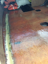 Polymer World- Polyester Resin 5 Gallon Kit with MEKP for Boats, Autos, Surfboards, RV, Pools,Canoes, Jetskis, Watercrafts (PR5G, 1) Polymer World