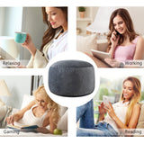 Large Bean Bag Chair for Adults/Kids with Filling, 3 ft Memory Foam Bean Bag Chairs with Filler Included, Ultra Soft Dutch Velvet Fabric, Bean Bag for Living Room - 3 Foot,Dark Gray EDUJIN
