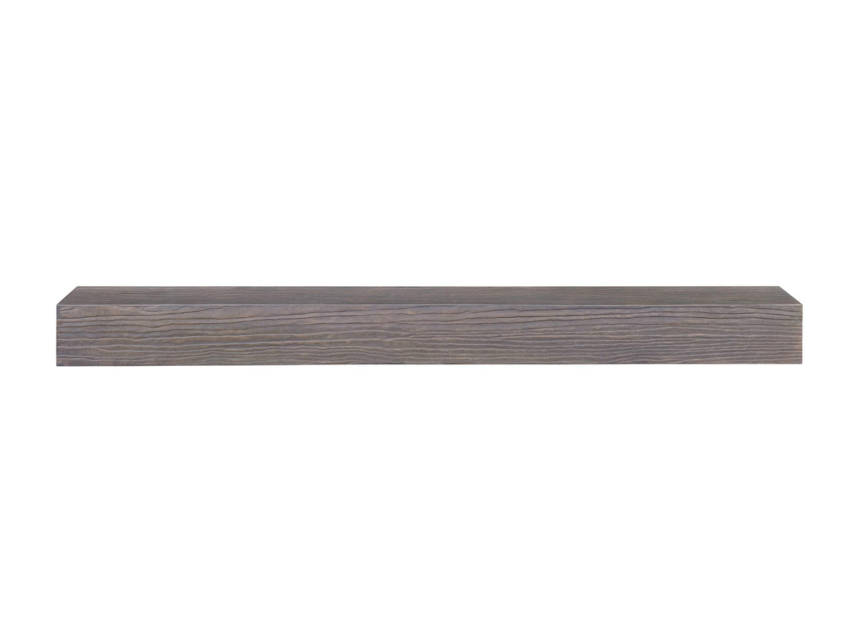 Pearl Mantels NC-60 LITRIVER Zachary Non-Combustible Natural Wood Look Shelf, 60", Little River Finish Pearl Mantels