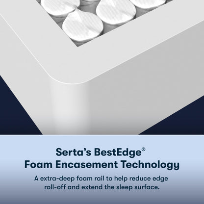 Serta Perfect Sleeper Ultimate 12" California King Mattress - Extra Firm, Cooling Gel Memory Foam, Pocket Innersprings for Motion Isolation, Edge Support, CertiPUR-US Certified - Oasis Sleep