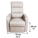 PEPE Mobility - Power Lift Recliner Chair for Elderly (Linen Fabric) with Remote Control, Beige PEPE Mobility