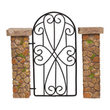 Arcadia Garden Products Pebble Lane Polyresin Fairy Garden Kit (11-Piece) Arcadia Garden Products