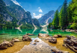 CASTORLAND 1000 Piece Jigsaw Puzzle, Heaven's Lake, Pragser Wildsee in The Dolomites, Italy, Adult Puzzle, Castorland C-103416-2 Castorland