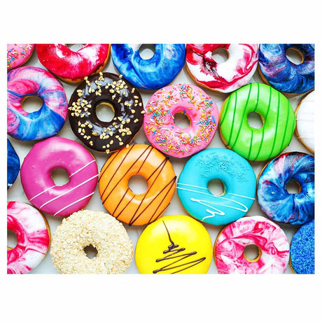 500 Pieces Jigsaw Puzzles Donuts for Adults and Teens and Kids Family Happy Gift Idea New fishwisdom