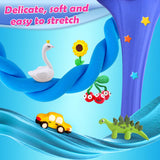 Air Dry Clay 100 Colors, Modeling Clay for Kids, DIY Molding Magic Clay, Gift for Kids YOPINSAND