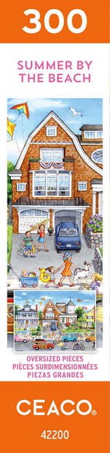 Ceaco - Summer by The Beach - 300 Piece Jigsaw Puzzle Ceaco