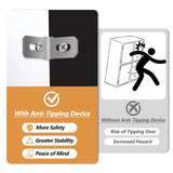 LUMISOL Wide Farmhouse Hall Tree with 6 Hooks and 13 Cubbies, 59'' Hallway Coat Rack with Storage Bench, 4-in-1 Entryway Shoe Cabinet with Adjustable Shelves, for Living Room Mudroom, Black LUMISOL