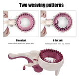 FECAMOS Loom Knitting Machine, Sturdy Round Knitting Machine Knitting Sewing Machine Hand Knitting Machine Portable for Bag FECAMOS