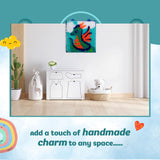 LatchKits Latch Hook Kits for Kids – Kids Crafts, Arts and Crafts, Yarn Art, Wall Hanging & Mini-Rugs, Craft Supplies, Pre-Cut Yarn, Easy to Follow Pattern, Hook Included, Arts & Craft, Ages 6+ LatchKits