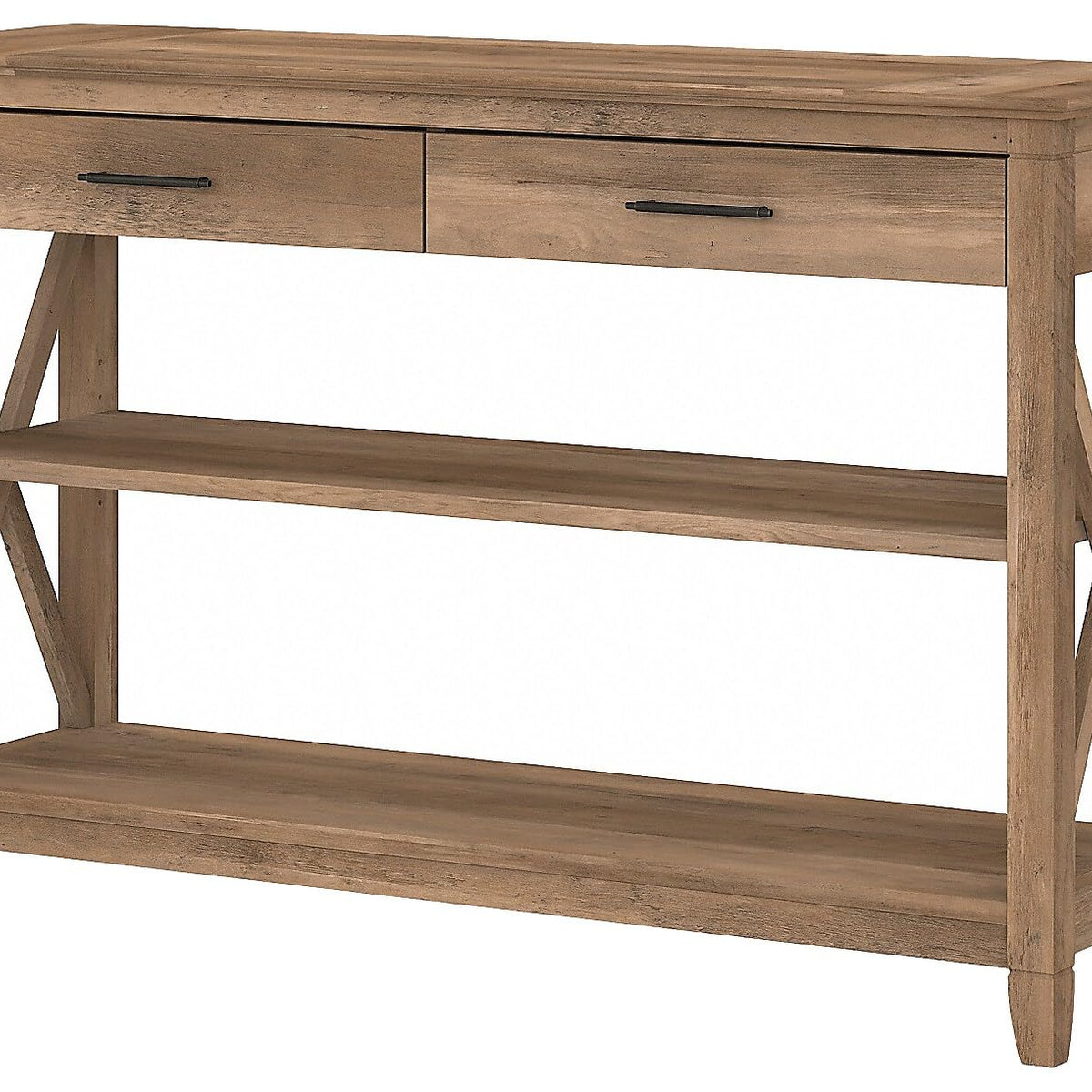 Bush KWT248RCP-03 Key West 47-Inch x 16-Inch Console Table w/Drawers a ...