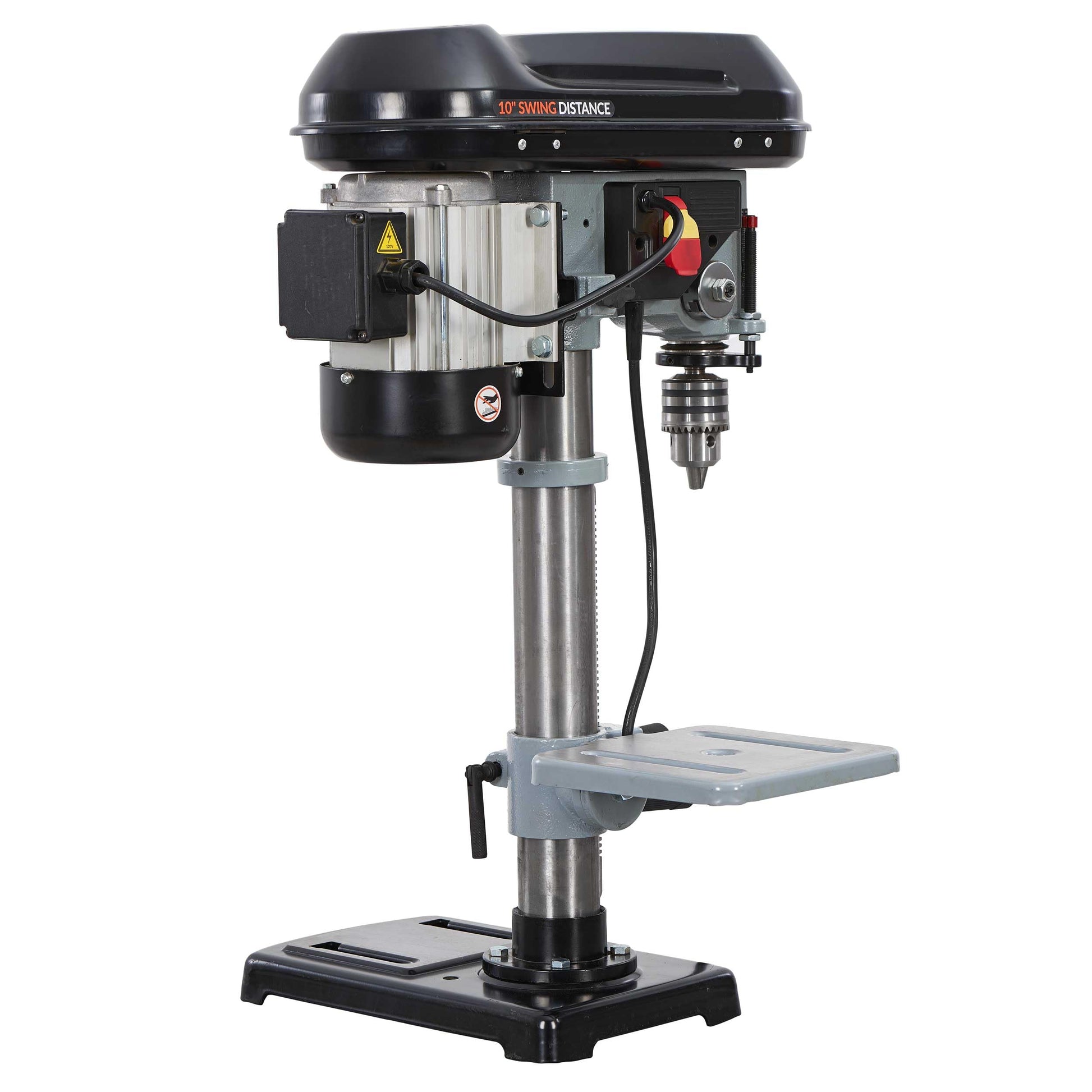 SHOPMAX 8 inch 9 adjustable speeds 5 Amp Benchtop Drill Press - WoodArtSupply