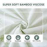 Premium 100% Waterproof King Mattress Protector, Breathable Mattress Cover King Size Bed, 3D Air Fabric Cooling Bed Pad Cover, Deep Pocket 8"-21" MUXHOMO