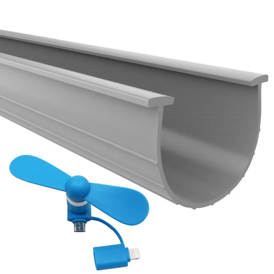 The 2021 Gray Garage Door Bottom Seal | 20 Foot, 3.5-3.75 Inch Width Garage Rubber Replacement Kit | T-Ends (1/4-5/16 Inch) Garage Door Weather Seal Threshold Strip | Easily Cut & Adapt to Doors