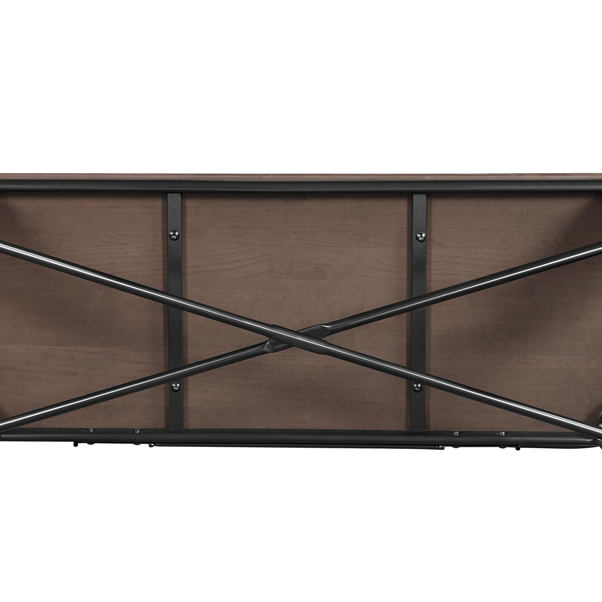 Yaheetech Industrial Metal Bench Mid-Century 3 Person Chair Dining Room Long Farmhouse Bench with Wood Seat,Removable Backrest,Black Yaheetech