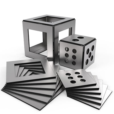 WelderElite 12-Piece Welding Practice Coupons Steel, 17 Gauge Thickness, Comprehensive Welding Training Kit, Enhancement Welding Skill Steel