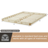 Hercules 4 Inch Low Profile Foundation Mattress Box Spring Replacement, King Hercules