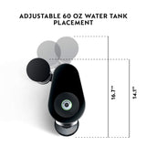 Nespresso VertuoPlus Deluxe Coffee and Espresso Machine by De'Longhi, 37 Oz, Black Nespresso