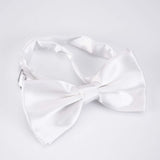 AVANTMEN Men's Bowties Formal Satin Solid - 12 Pack Bow Ties Pre-tied Adjustable Ties for Men Many Colors Option in bulk AVANTMEN