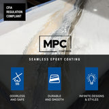 MPC-191 Epoxy Resin Kit, Countertop Epoxy Kit for Versatile Use,Clear Master Protective Coatings