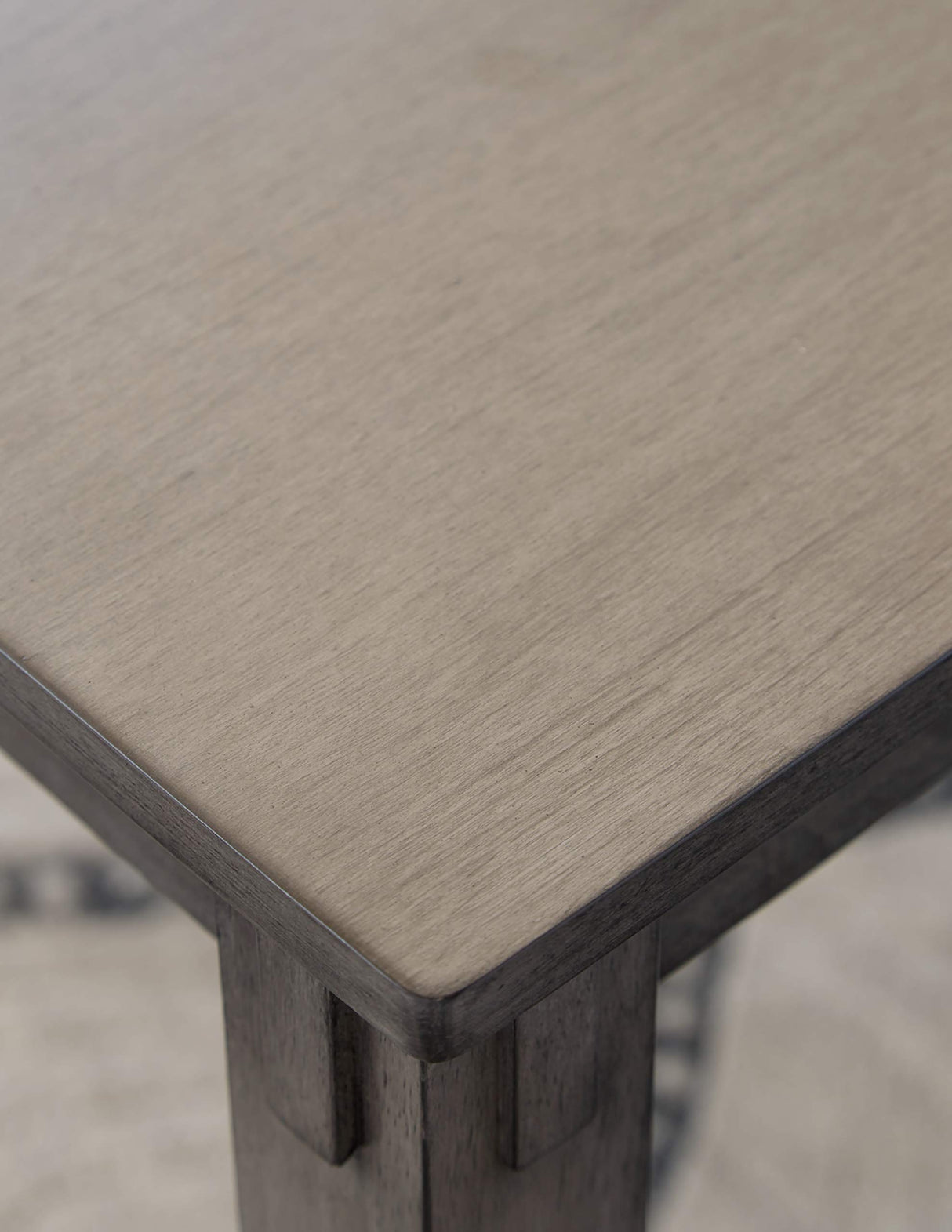 Signature Design by Ashley Bridson Modern 6 Piece Dining Set, Includes Dining Table, 4 Chairs & Bench, Gray Signature Design by Ashley