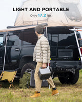 EF ECOFLOW Portable Power Station RIVER 2 Pro, 768Wh LiFePO4 Battery, 70 Min Fast Charging, 4X800W (X-Boost 1600W) AC Outlets, Solar Generator for Outdoor Camping/RVs/Home Use Black EF ECOFLOW