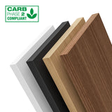 DIYART Oak Bookshelf, Wood Bookcase with 3 Tier Open Shelves, 10-Cube Minimalist Storage Shelf for Living Room, Bedroom, 55.1" W x 42.5" H DIYART