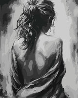 Easy Paint by Numbers Kit for Adults Beginner, People Adult Paint by Number Kits on Canvas, DIY Painting with Numbers for Adults, Acrylic Simple Oil Paints by Number Kits for Home Wall Decor 16x20 In BYGFHLYW