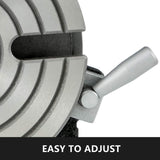 BestEquip Rotary Table 6inch(150mm) Horizontal Vertical Milling Table 2/5inch(10mm) 4-Slot Milling Rotary Table MT-2 Rotary Table for Milling with BestEquip