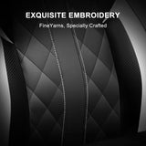 GTPLAYER Gaming Chair,Ergonomic Computer Desk Chair with Footrest and Massage Lumbar Support, High Recliner Chair with 360° Swivel Seat and Headrest (White) GTPLAYER