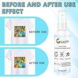 4 x 100ml Sublimation Spray for Cotton Tshirts，Sublimation Coating Spray for T-Shirts, Canvas, Polyester Fabric，Quick Dry, High Gloss，Polyester Spray for Sublimation (4 pcs Sublimation Coating Spray) GEKIXUTP