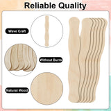 LOTMER 150 Pcs Church Fans Handheld Set, 100 Sheet Double Sided Paper Church Fans with 50 Pcs Wavy Wooden Sticks, Double Sided Paper Church Fans for DIY Crafting Painting (6.5X7.25in) LOTMER