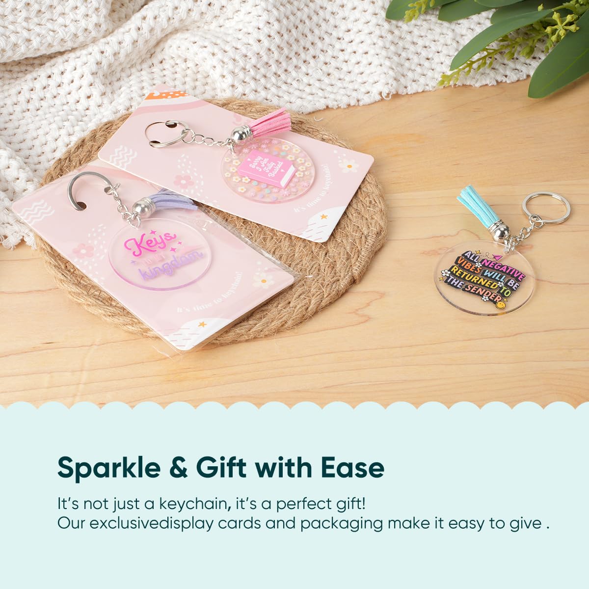 YOPPIX 140 PCS Acrylic Keychain Blank Set, Fruit Double-Sided UV DTF Stickers Acrylic Keychain Making Kits for Vinyl DIY Craft Project Employee Appreciation Gifts YOPPIX