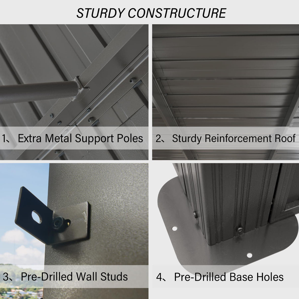 Domi 12'x20' Outdoor Sunroom Kit, Wall Mounted Solarium All Weather with 3 Sliding Double Doors, Aluminum Lean to Gazebo with Galvanized Steel Roof, Detachable PC Screen for Patio, Deck, Backyard domi outdoor living