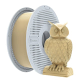 NextShapes Standard PLA 1.75mm with Reusable Spool Set, Detachable & Easy to Use, Neatly Wound & High Speed 3D Printing Filament for Most FDM 3D Printers (Wood, 1000g) NextShapes