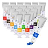 Paul Rubens Oil Paint, 20 Bright Oil Colors with High Saturation, 50ml Large Capacity Tubes, Faster Drying Time with Creamy Texture and Consistency for Artists, Students, Beginners Paul Rubens