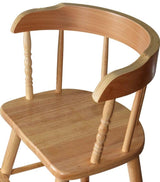 WDB WEBDIRECTBRANDS, INC. Sargent's Sons Amish Style Wooden Youth Chair, Desk, Youth Dinning Chair with Step & Arms | (Clear Coat Finish) WDB WEBDIRECTBRANDS, INC.