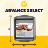 Wilton Advance Select Premium Non-Stick Square Cake Pan, Steel, Silver, 9 x 9-Inch Wilton