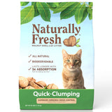 Naturally Fresh Cat Litter Made From Walnut Shells, 1-2 Cats, Unscented, Upcycled, Easy Scooping, Sustainable, 26 Lbs Naturally Fresh