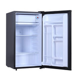 RCA RFR321-B-Black-COM RFR321 Single Mini Refrigerator-Freezer Compartment-Adjustable Thermostat Control-Reversible Doors-Ideal for Dorm, Office, RV, Garage, Apartment-Black Cubic Feet, 3.2 CU.FT RCA