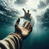 Yezavesu Diamond Art Kits for Adults, Jesus 5D Diamond Painting Kit for Beginners, Inspiring Faith DIY Round Full Drill Painting with Gem Art Kits for Home Wall Decor 14 x 14 Inch Yezavesu