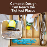 Duck Compact Cordless Vacuum by Horsepower, Ultra-Powerful, Strong Suction, AS-SEEN-ON-TV, Easy To Store, Rechargeable. Home, Auto, Pet Hair, Fits In Tiny Crevices, Includes Hose, Crevice Tool & Brush Horsepower